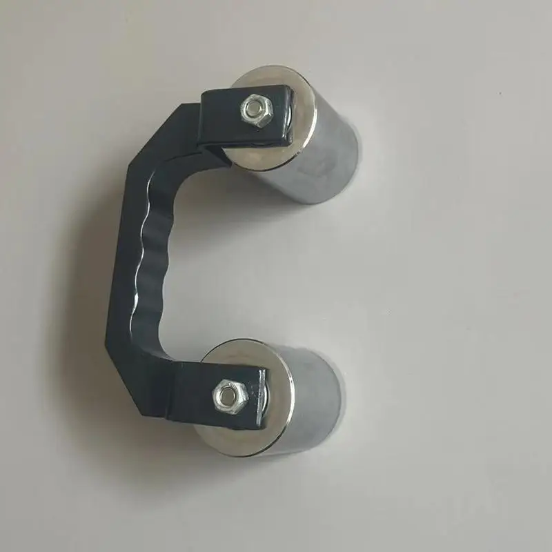 Double Head Press Roller PVC Vinyl Flooring Installation Tool Manual Weighted Rolling Device For Floor Glue Pavement