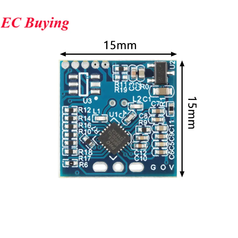 20 قطعة/1 قطعة HLK-LD1020 10 جرام ذكي الإنسان الميكروويف التعريفي الرادار وحدة 10.525 جيجا هرتز منخفضة الطاقة مايكرو استشعار الحركة كشف #5