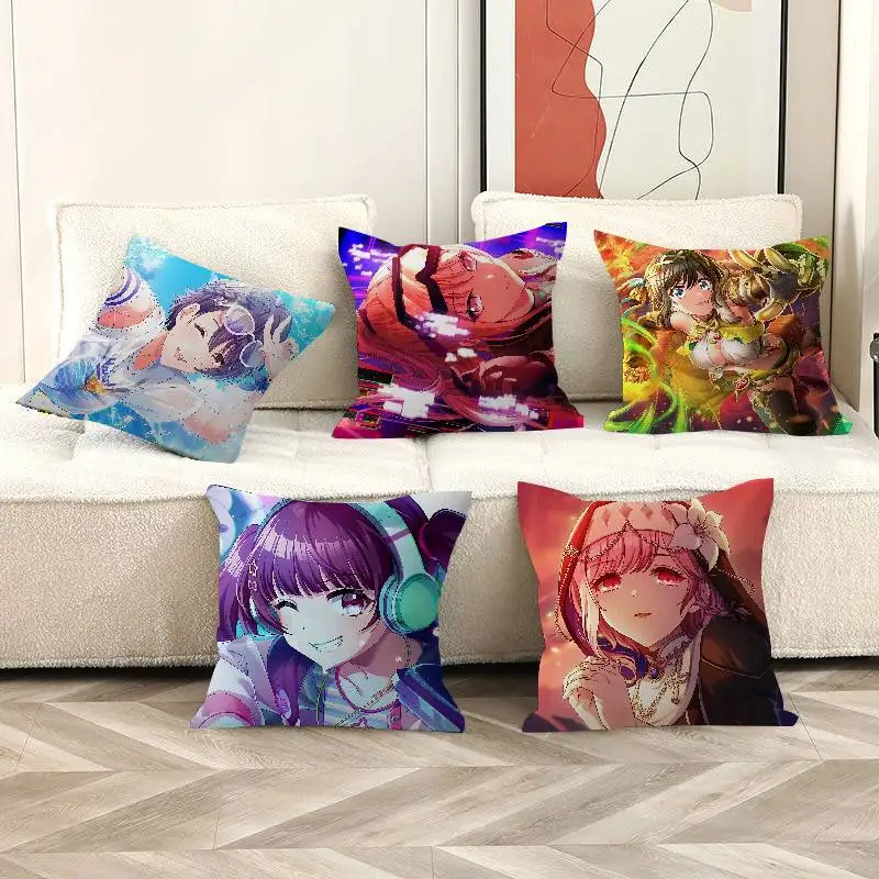 D-D4DJ Dig Delight Direct Drive DJ pillow cover sofa cushion cover home room decoration children gift