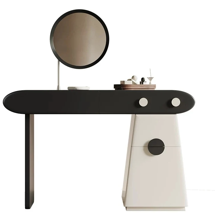 VRSUK light luxury patent original cream wind design dresser chest storage cabinet makeup mirror makeup table spot snap up