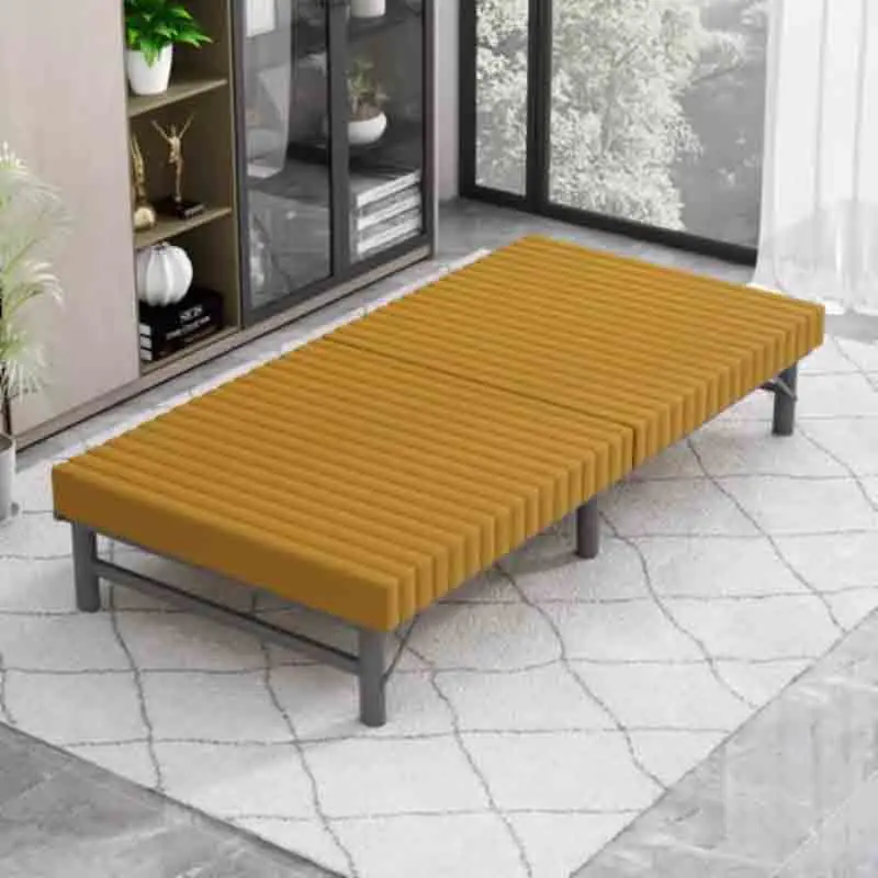 

Patio Nordic Cheap Beds Multifunctional Garden Foldable Adults Beds Metal Minimalist Cama Dobravel Portatil Outdoor Furnitures