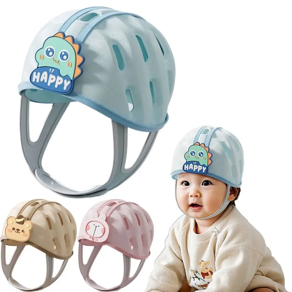 

No Bumps Baby Safety Helmet Breathable 360-Degree Protection Infant Head Protector Comfortable To Wear Adjustable