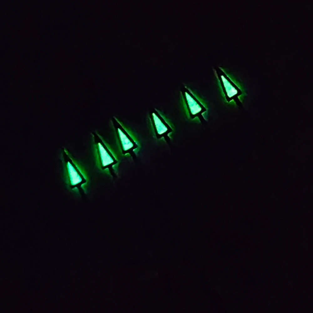 Watch hands NH35 hands Personalized second hand triangle green luminous hands parts NH35 watch watch accessories