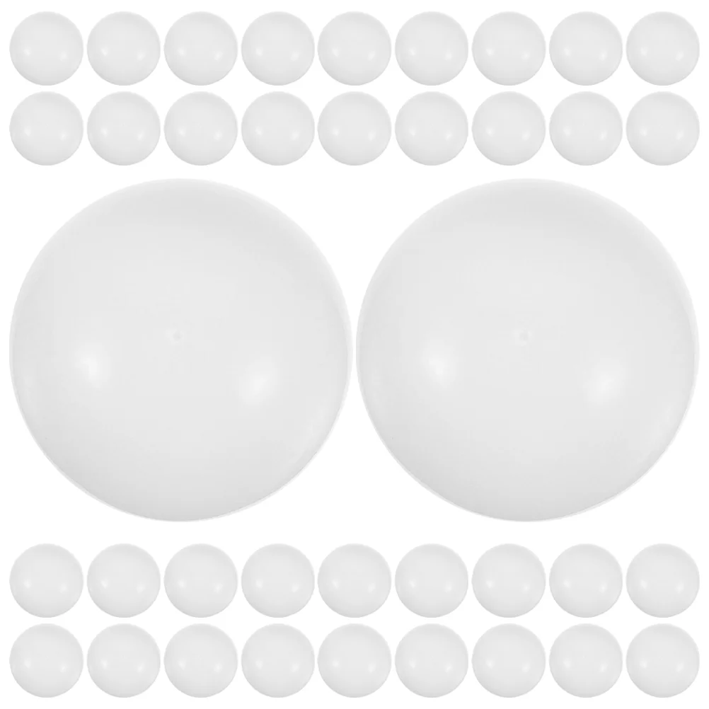 

100pcs Glow in the Dark Table Tennis Balls High Elasticity Plastic Pong Balls for Sports Games Outdoor Indoor Fun Family School