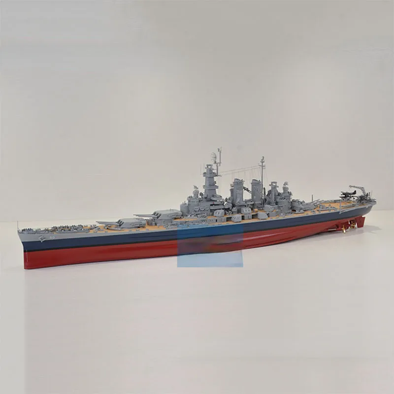 

1/200 USS Северная Каролина модель броненосца США ВМС пульт дистанционного управления готовая большая модель корабля