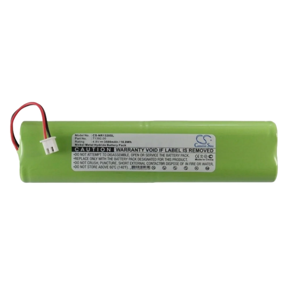 

Ni-MH Equipment, Survey, Test Battery for Narva,4.8v,3500mAh,71320 inspection light,71392