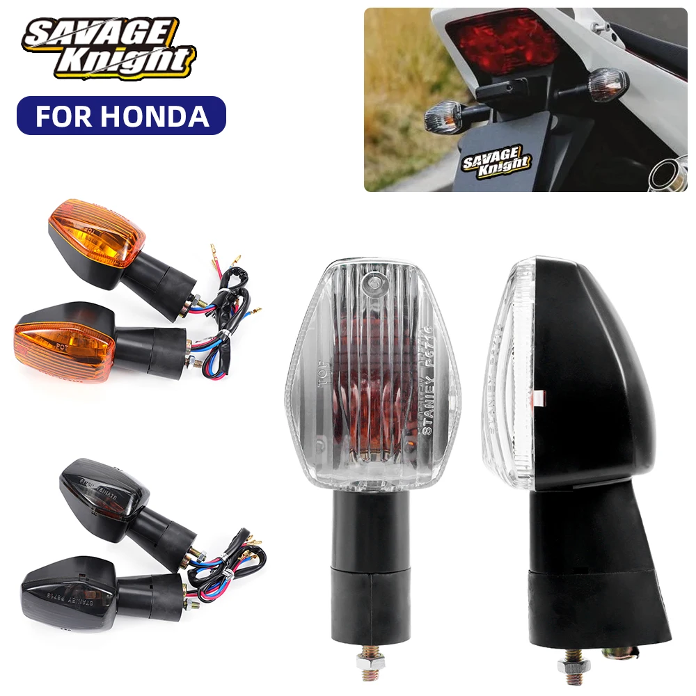 Front Rear Motorcycle Flasher For HONDA VTR 1000F 250 CBF600N Turn Signal Light VTR1000F VTR250 CBR CBF 600N Indicator Blinker