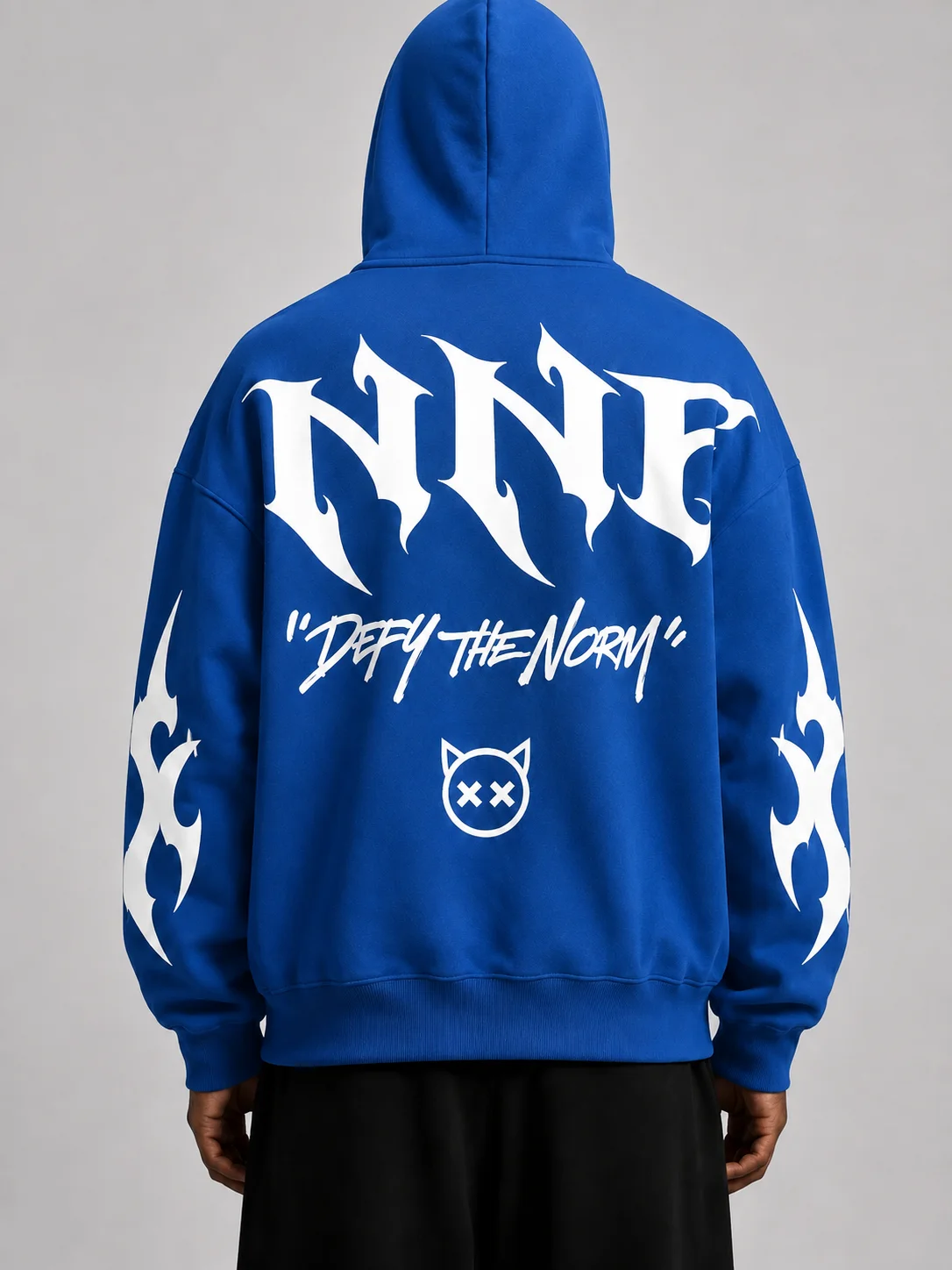 Y2K Punk Gothic Buchstaben-Print Hoodie für Männer und Frauen, Herbst-Winter Loser Pullover, Hip-Hop Streetwear, Langarm Casual Oberteil – Detail 6