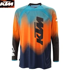 Ktm maglie da discesa mimetiche da uomo Mountain Bike MTB camicie Offroad DH maglia da moto Motocross abbigliamento sportivo abbigliamento bici