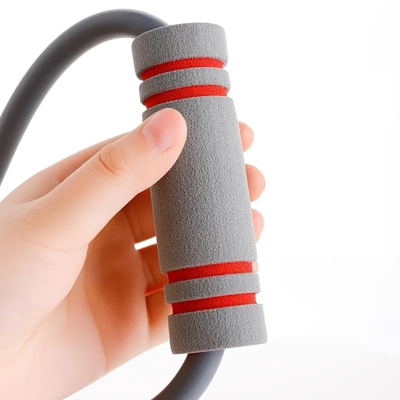 قطعة واحدة من نقالة التوتر على شكل 8، حزام مقاومة مرن لظهر جمال الكتف المفتوح، معدات اليوغا المنزلية للياقة البدنية #6