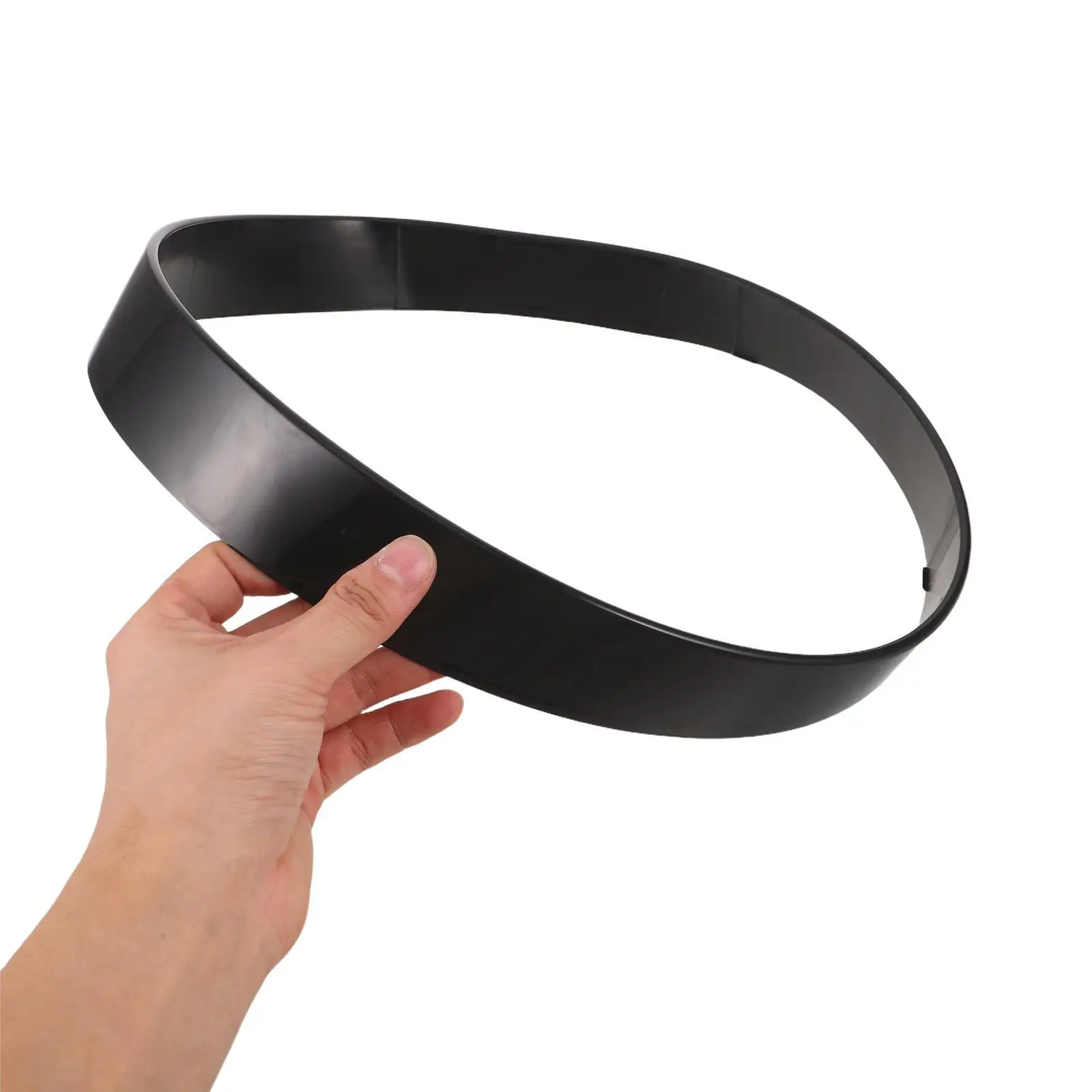 

Minimalist Plastic Clock Border 12 Inch Thin Quartz Frame Wall Clock Trim Replacement Lightweight Scratch Resistant Decorative