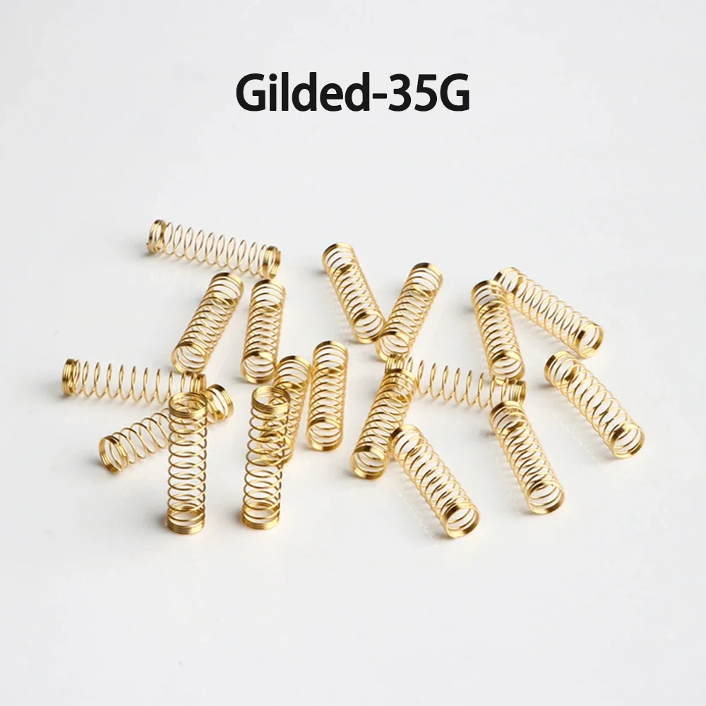 110 teile/satz mechanische Tastatur schalter Feder für Kirsche mx gateron kailh ttc Tastatur Ersatz 35g 45g 60g 62g 67g 80g 150g