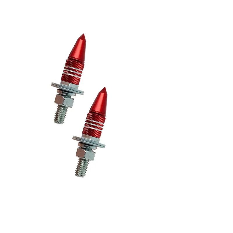 2 قطعة لوحة ترخيص السحابة M6 لوحة ترخيص السحابات سبائك الألومنيوم عرافة رئيس ثلاثة فتحة تصميم للسيارات الدراجات النارية الدراجات