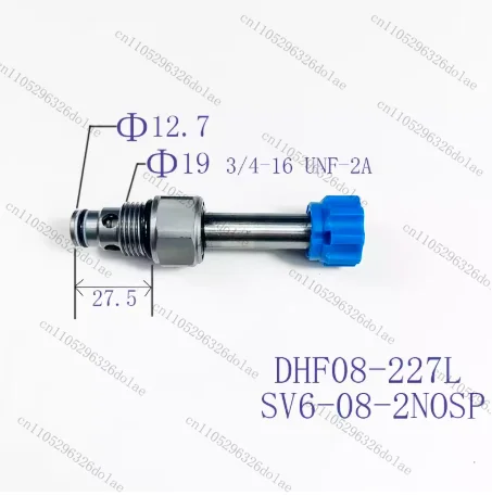 1pcs Threaded Insert Two-Position Two-Way Normally Open DHF08-227 LSV08-2NOSP-L Solenoid Hydraulic Valve