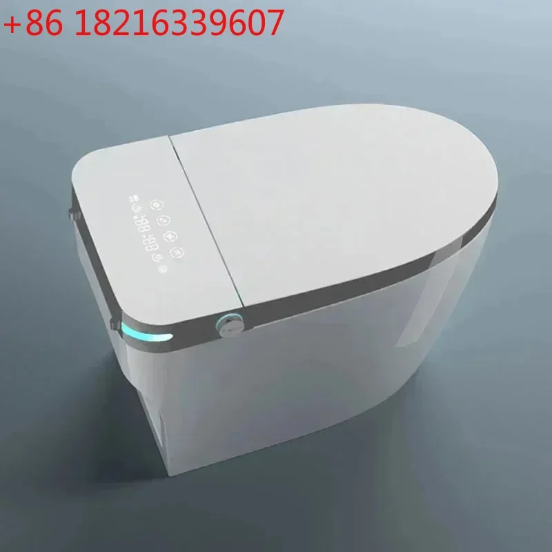 2026 Modern Ceramic Smart Toilet Automatic Motion Sensor Bidet Floor Standing Intelligent Bathroom Sanitary Ware Home Commode.