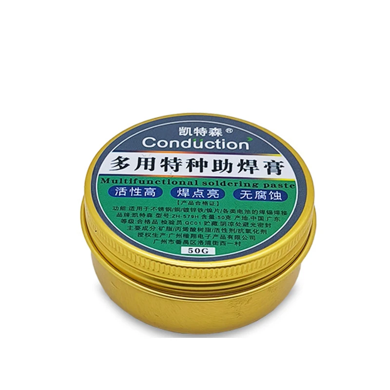 Imagem -03 - Multifuncional Alumínio Brazing Flux Safe Solder Flux Quick Welding Paste Aço Inoxidável 18650 Bateria