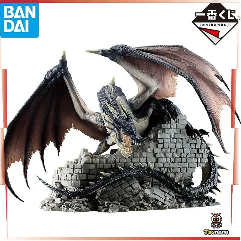

In Stock Ichiban Kuji Monster Hunter 20th Anniversary B Fatalis Miraboreas Anime Figure Action Model Collectible Toys Gift