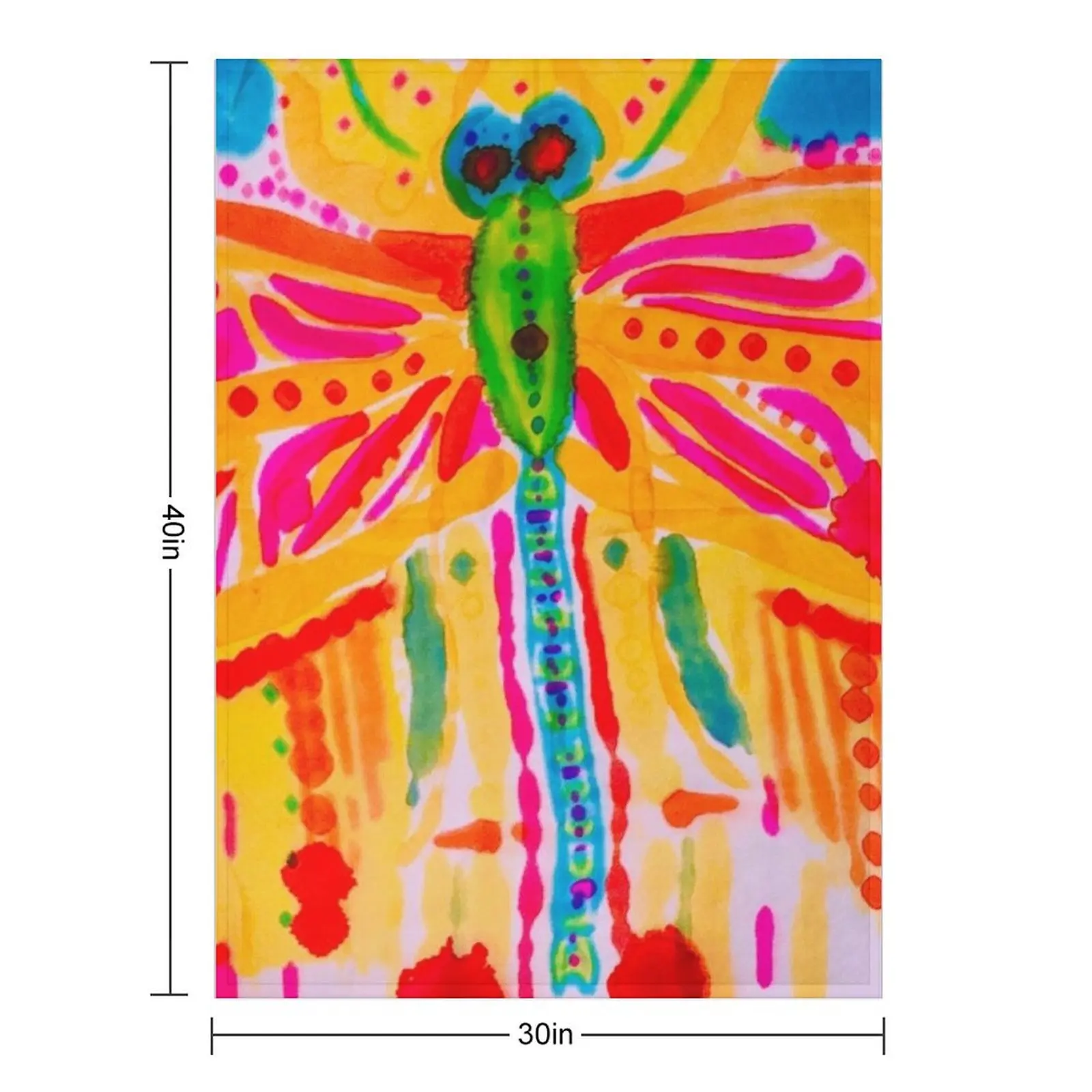 Dragonfly Burst Throw Blanket Stuffeds Hairys Bed linens Winter beds Blankets For Sofas funny gift Blankets