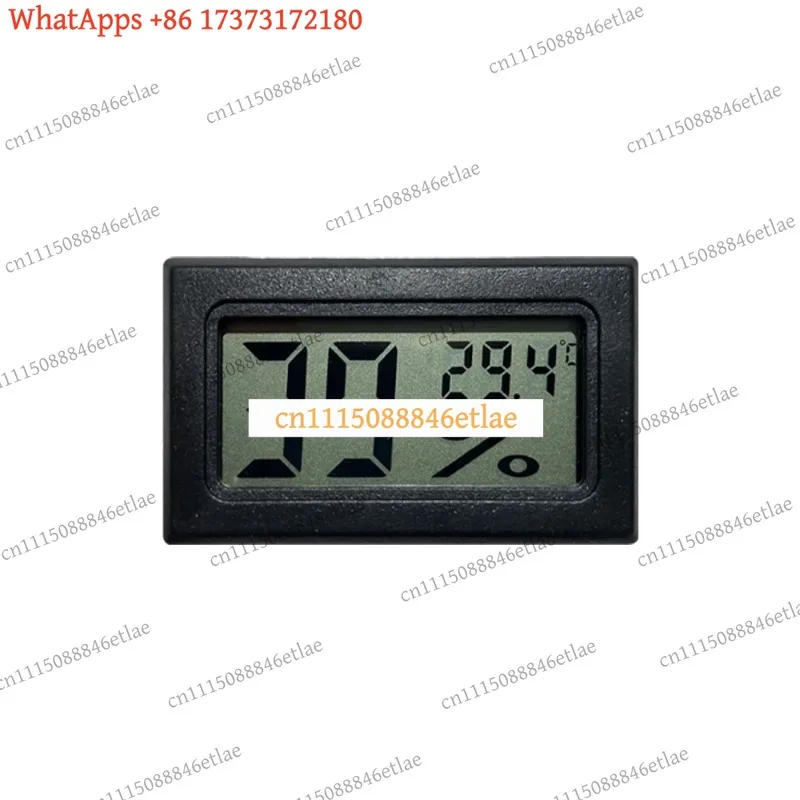 k3 LCD Digital Temperature & Humidity Meter for Bambu Lab X1/P1 AMS Filament Box – 3D Printer Storage Monitor Gauge