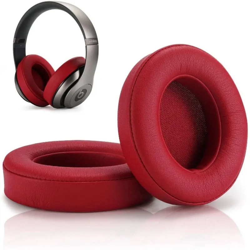 Replacement Ear Pads Cushions Headband Kit For Beats Studio 2 Beats Studio 3 Wireless Headset Earpads Foam Pillow Cover