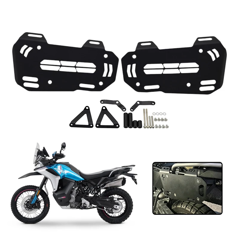 For CFMOTO 800MTX  800MT-X 800MT X 800 MTX 2024 2025 Motorcycle Rear Luggage Rack Bracket Side Stand Saddle Bag Holder Side Bag