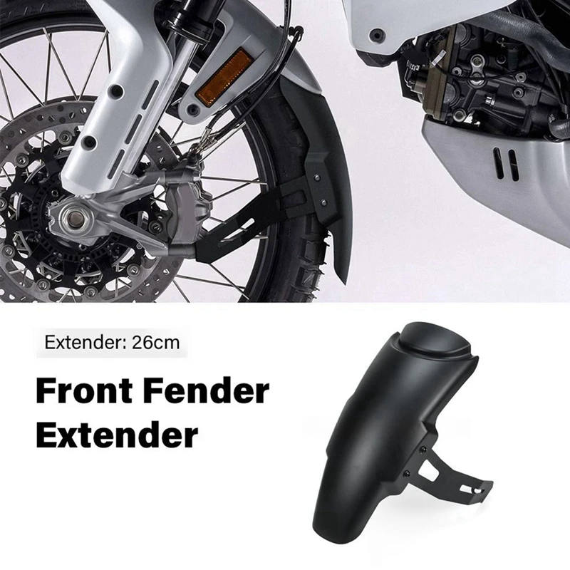 Super Sale Motorcycle Front Fender Splash Guard Mudguard Extender Fairing Accessories for Ducati DesertX Desert X 2022 2023 -