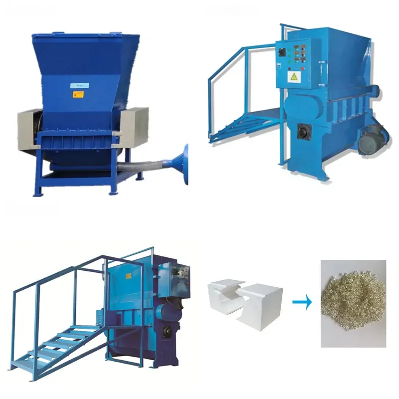 for EPS Foam Crusher Plastic Crushing Efficient Recycling Machine