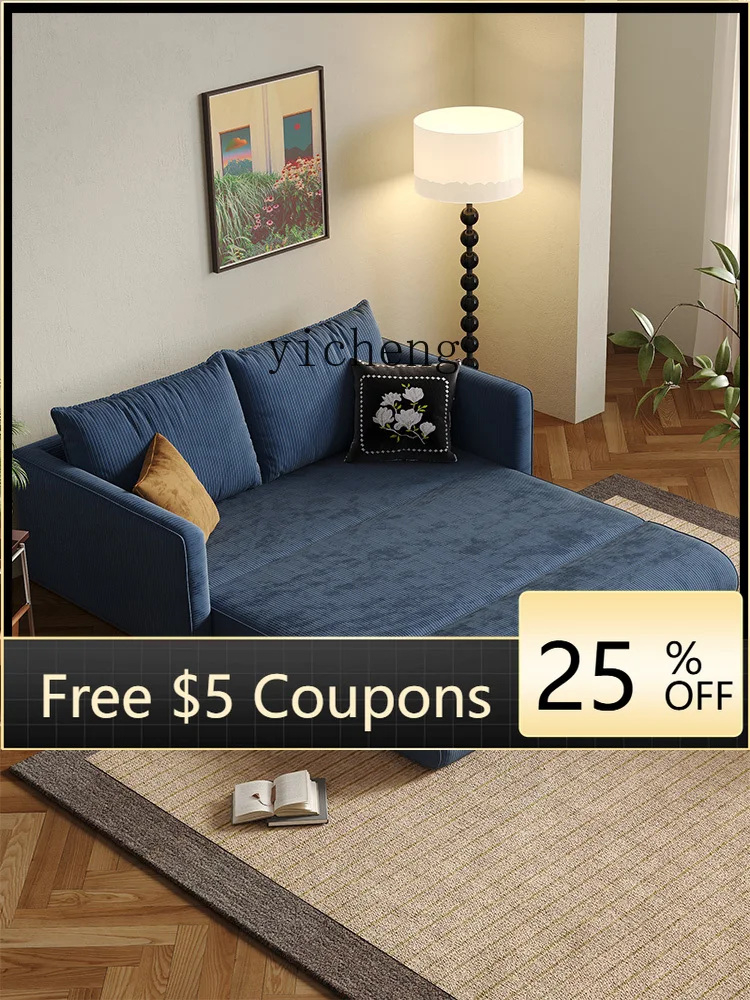 

H3-19 vacuum compression sofa bed folding dual-purpose new simple living room single double tatami sofa