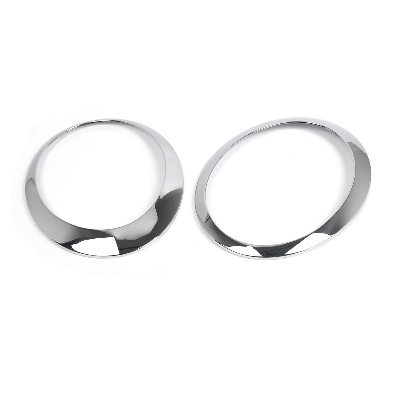 2PCS Faro Trim Anello Faro Trim Anello di Ricambio per BMW Mini Cooper R50 R52 R53 2001-2006 63126917835 63126917836