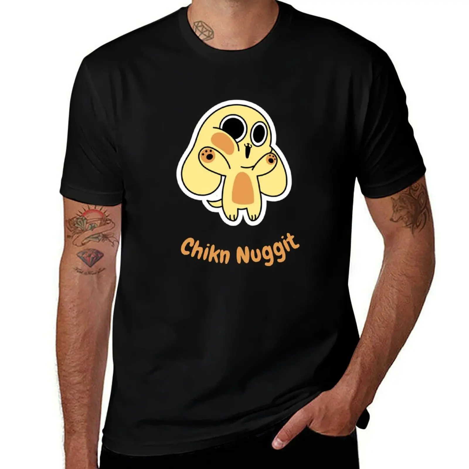 

Chikn Nuggit T-Shirt t shirts with prints t shirts for man slim fit man t shirt cotton T-Shirt