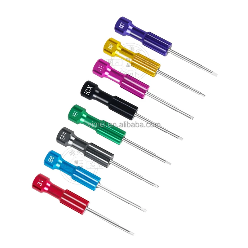 

1set Dental Laboratory Stainless Steel Implant Screw Driver Dentistry Tool Kit Micro Screwdriver Dentist Instrument High quality