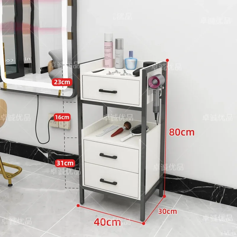 Make-up Roll Salon Trolley Utility Reinigung Lagerung Werkzeug Salon Trolley Kosmetikwagen Carrello Attrezzi Salon Möbel BL50ST