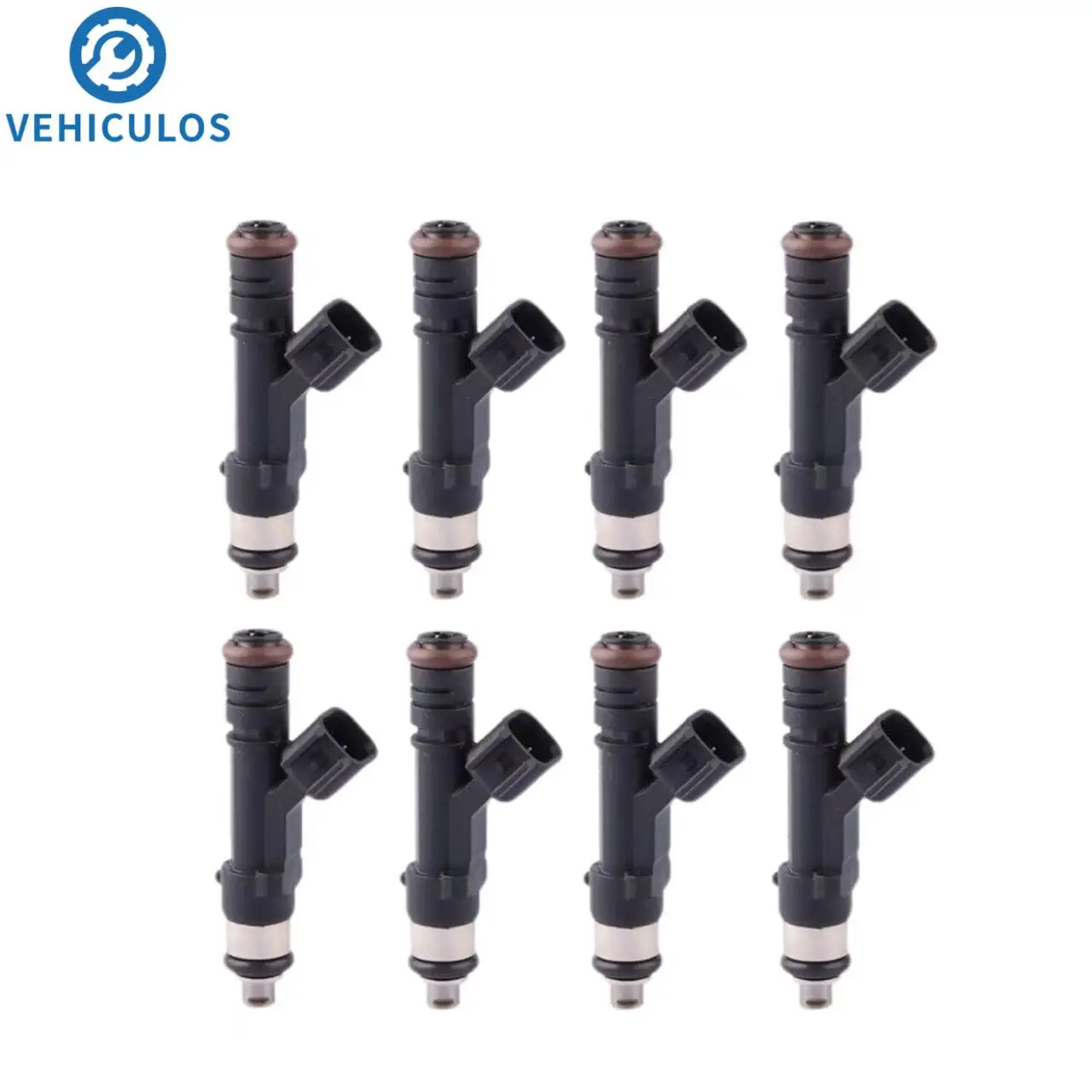 8PCS Auto Iniettori di Carburante Ugello Misura per Ford F-150 5.4L/V8 0280158003 0280158105 3L3Z-9F593-DA 3L3E-D5A Accessori Sostituibili