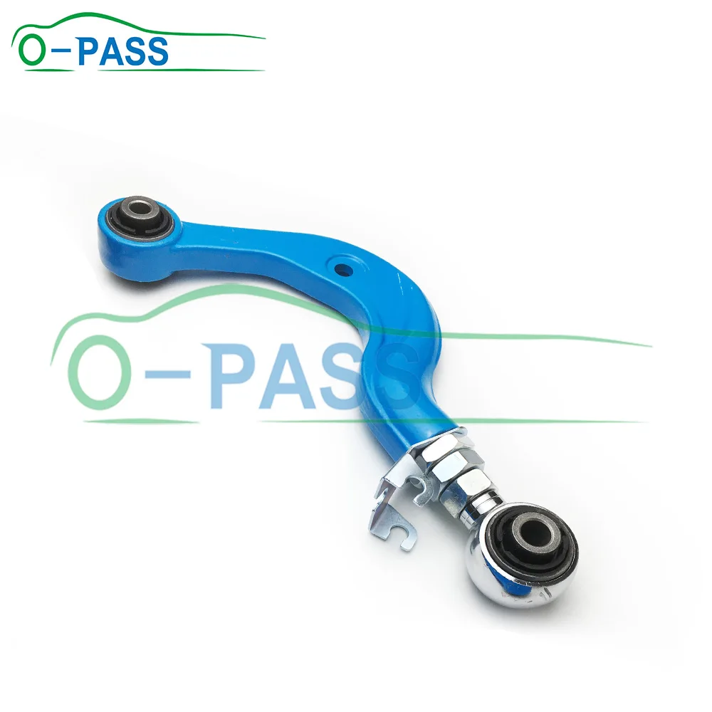 

OPASS Adjustable Rear upper Camber Control arm For VW Eos Golf Jetta Passat CC Tiguan Touran AUDI A3 Q3 S3 TT 1K0505323N 1 Piece