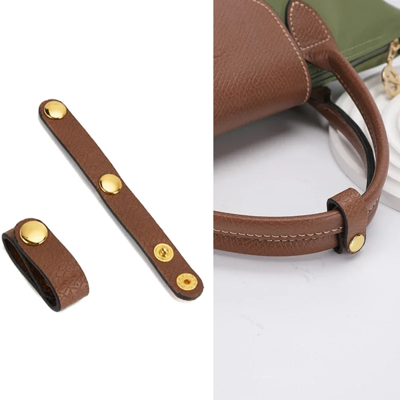 Asa de bolso de cuero, hebilla fija para bolso de mano Longchamp, correa de hombro, Clip de fijación, ajuste, hebilla acortadora, accesorios para bolso