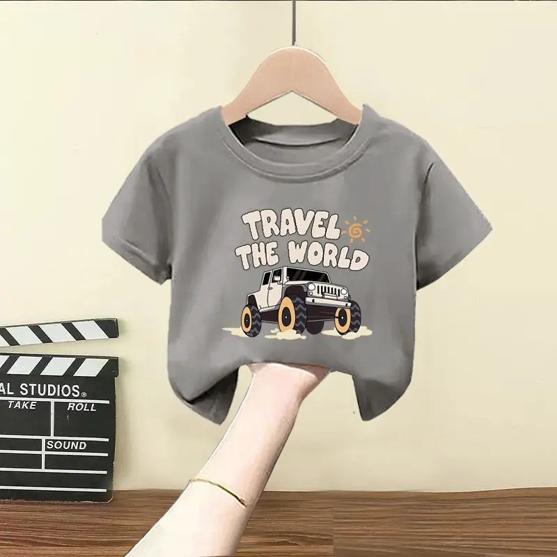 Summer Children Boy Clothes Letter Printed T-Shirts And Shorts 2 Pieces Set Baby Kid Girls Short Sleeve Top Bottom Outfits