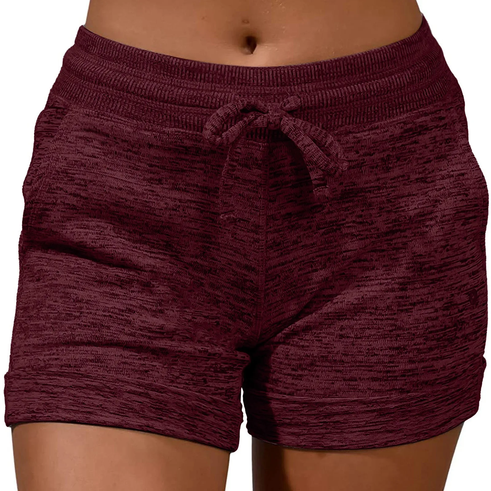 Comfy Met Bikers Kort Voor Dames Dames Yoga Shorts Met Zakken Hoge Taille Hardloopshorts Vrouwen Yogashorts Hoge Taille Katoen