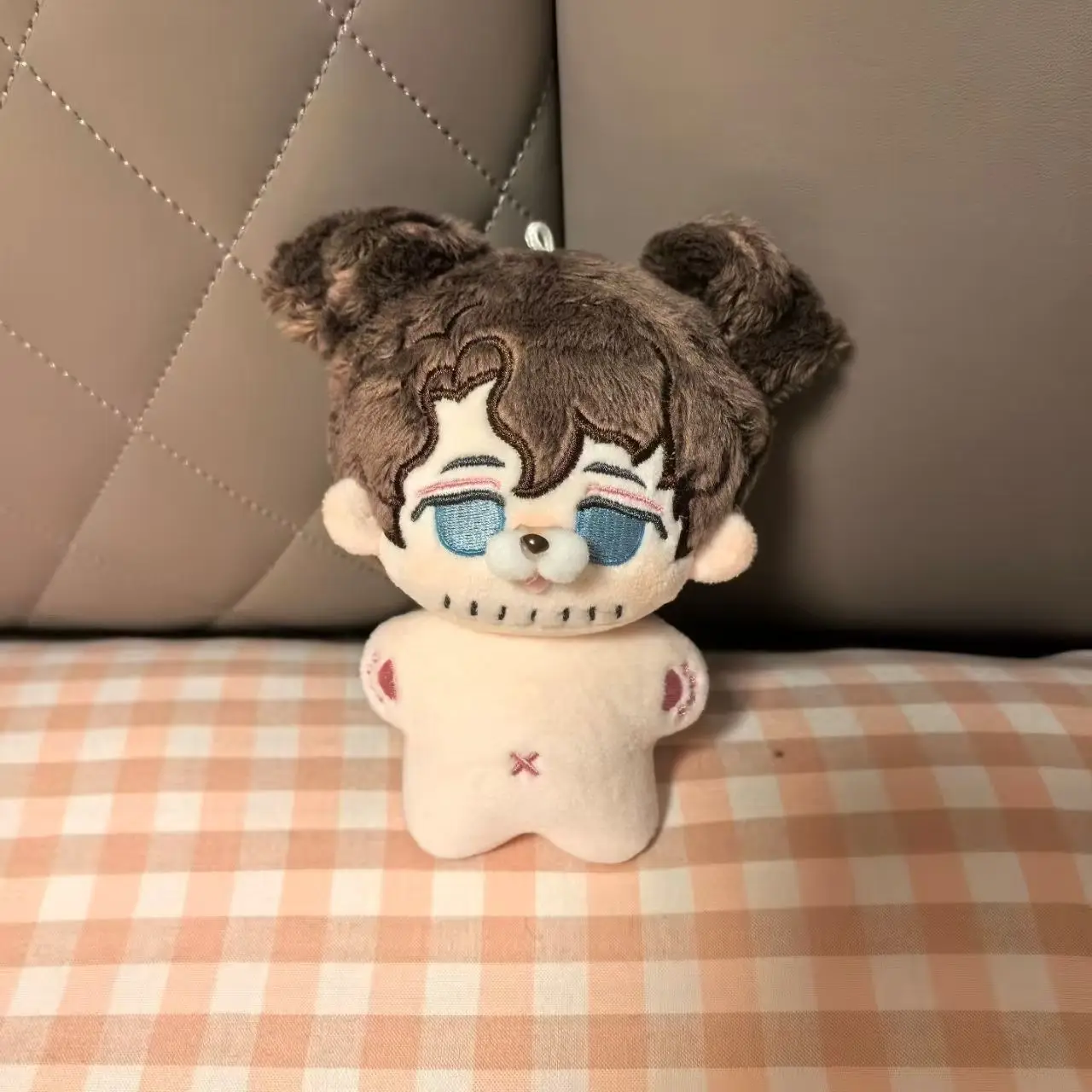 

Плюшевая мини-фигурка Ганнибала Лектера 10 см - Милая плюшевая кукла из сериала NBC, хлопковая плюшевая игрушка, косплей-брелок, украшение для сумки, подарок