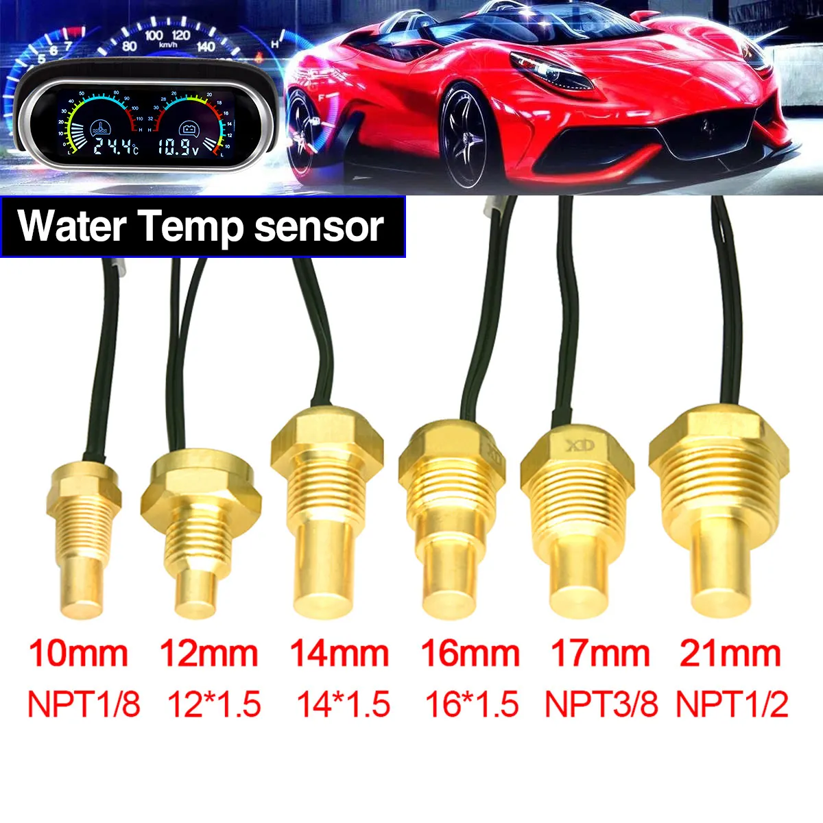 12V/24V Water Tempe…