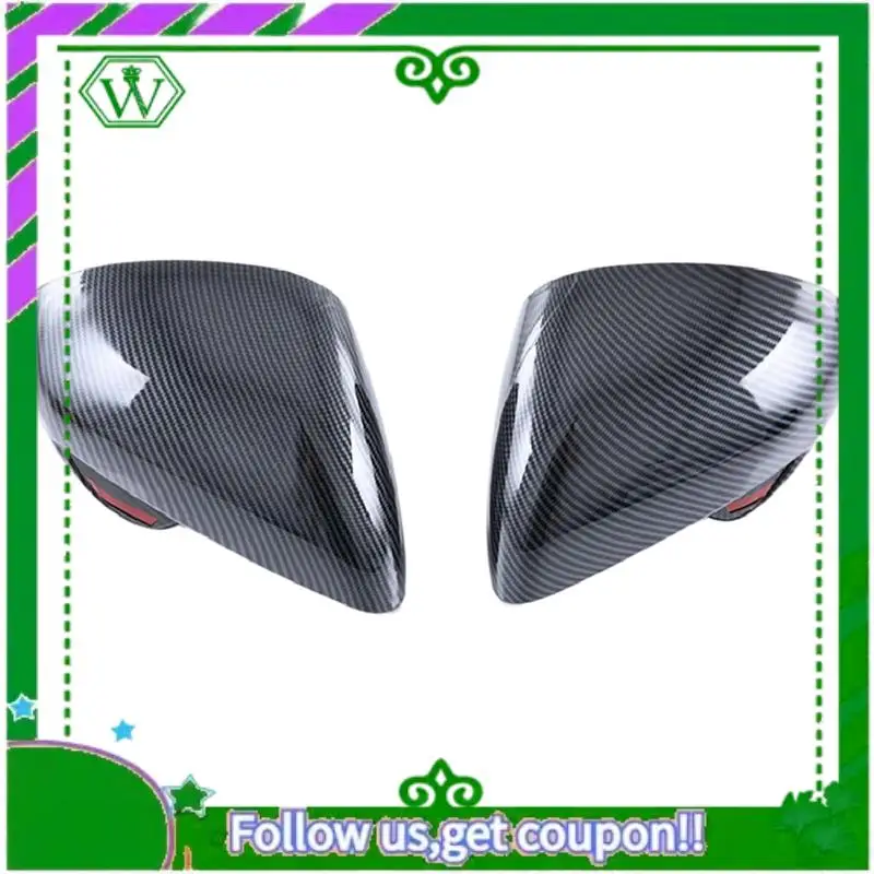 

AC34-автомобильный стиль из углеродного волокна, боковая крышка зеркала на дверь, наклейка, аксессуары, аксессуар для BYD Dolphin Atto1 EA1 2022 2023