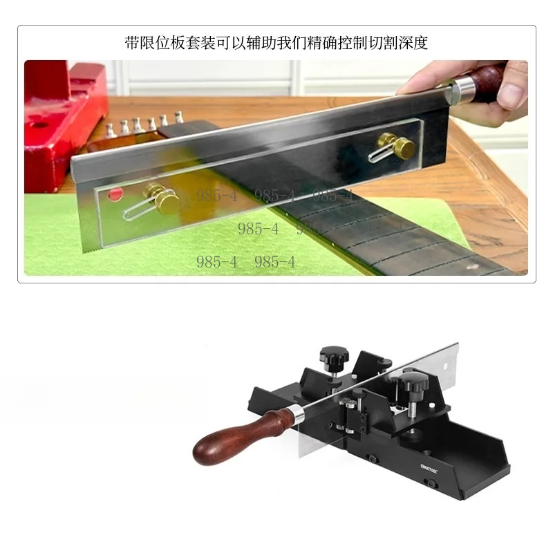Fretwire Install Repair Cutting Saw Electric Acoustic Guitar Fret Slotting Tool