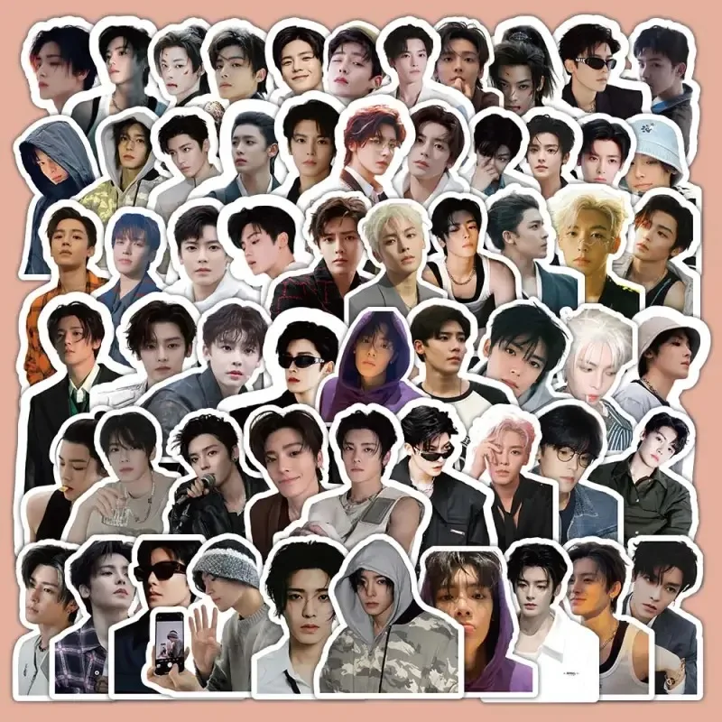 60PC/SET Hou Minghao Neo Poster Stickers TV Dashing Youth Bai Li Dong Jun Drama Stills Hand Account Materials Notebook Phone DIY