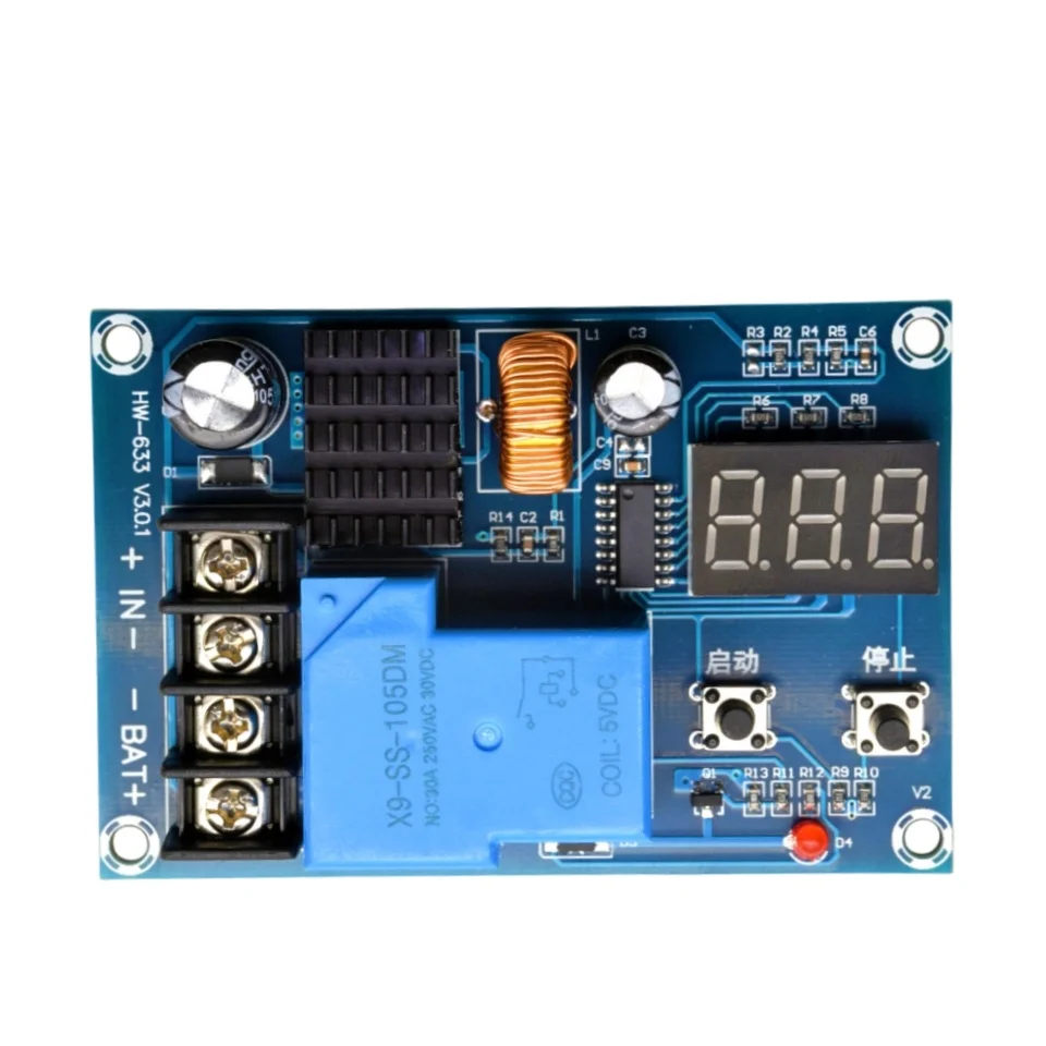 XH-M604 Lithium Battery Charge Control Module 6-60V Overcharge Protection Auto Cut Off Charging Switch Controller