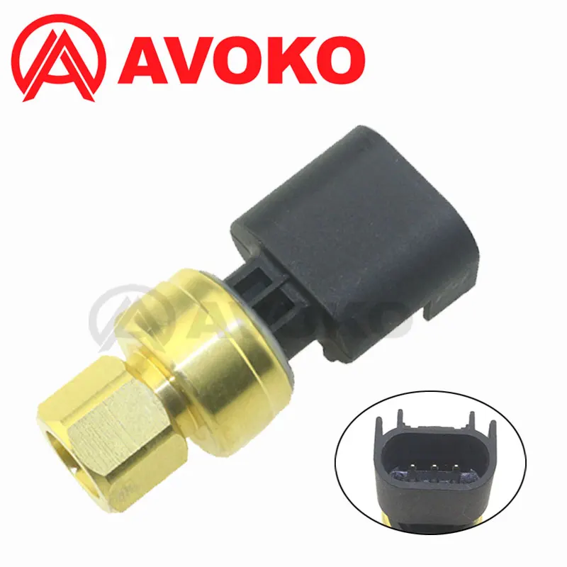 Fuel Pressure Sensor Gas For Chevrolet Tahoe Express 1500 5.3L V8 GMC Sierra 1500 Yukon 6.2L V8 Hummer H2 2007-2009 13500744