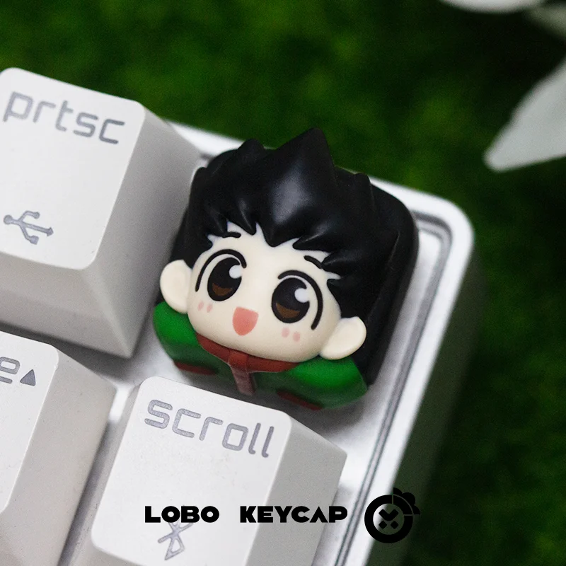 Anime keycaps Mechanical Keyboard Keycaps Hunterxhunter!Themed After The Hunter × Hunter Series - Unique Resin Design