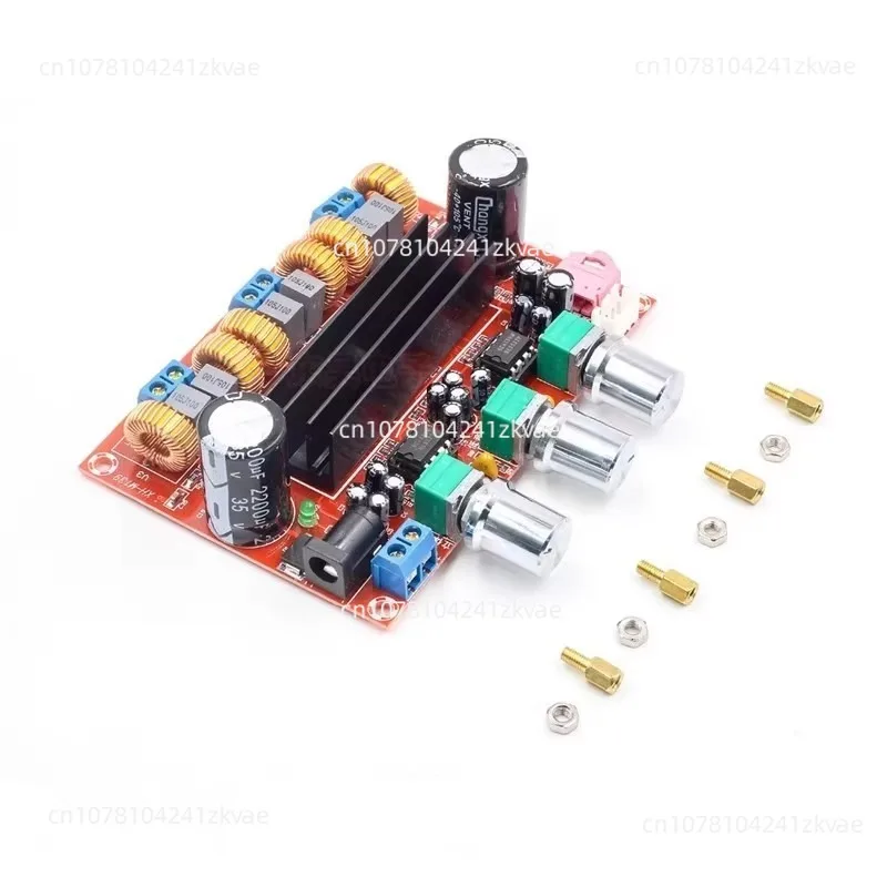 XH-M139 Digital Amplifier Board 2.1 Channel 2*50W+100W Subwoofer TPA3116D2 Power Supply 12-24V