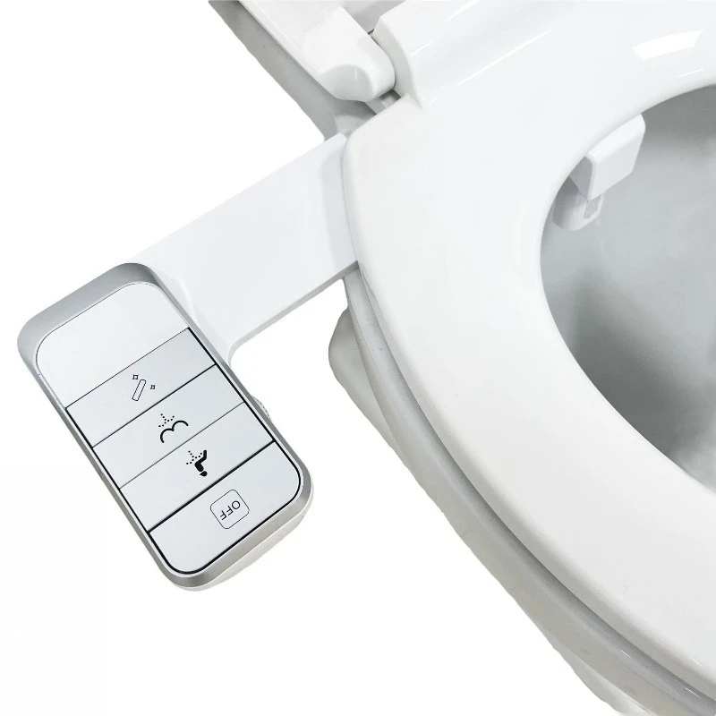 Bidet Attachment for Toilet Ultra-Slim Bidets for Existing Toilets, Non-Electric Bidet Toilet Seat Self-Cleaning