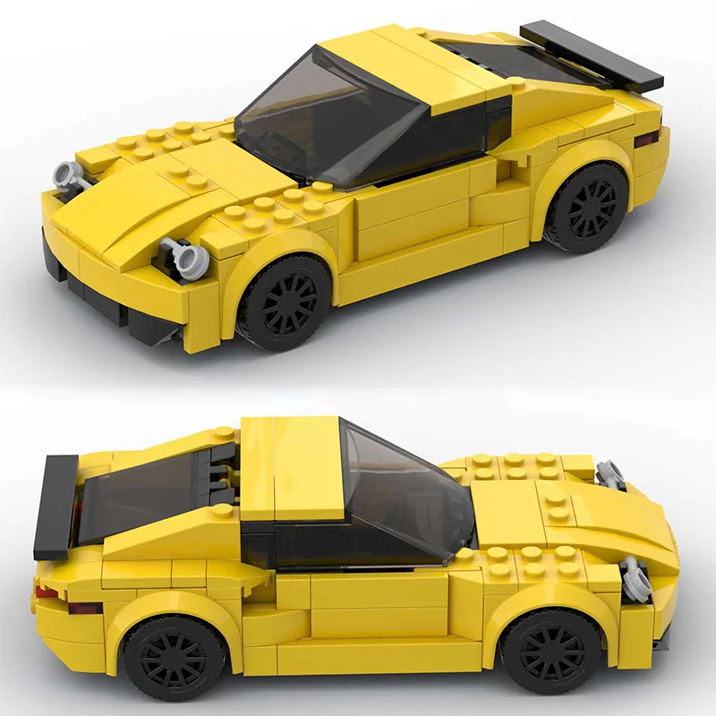 239PCS MOC Supra GR Fast & Furious Racing Car City Speed Champions Sports Building Blocks Bricks Kids DIY Toy Boys Technique