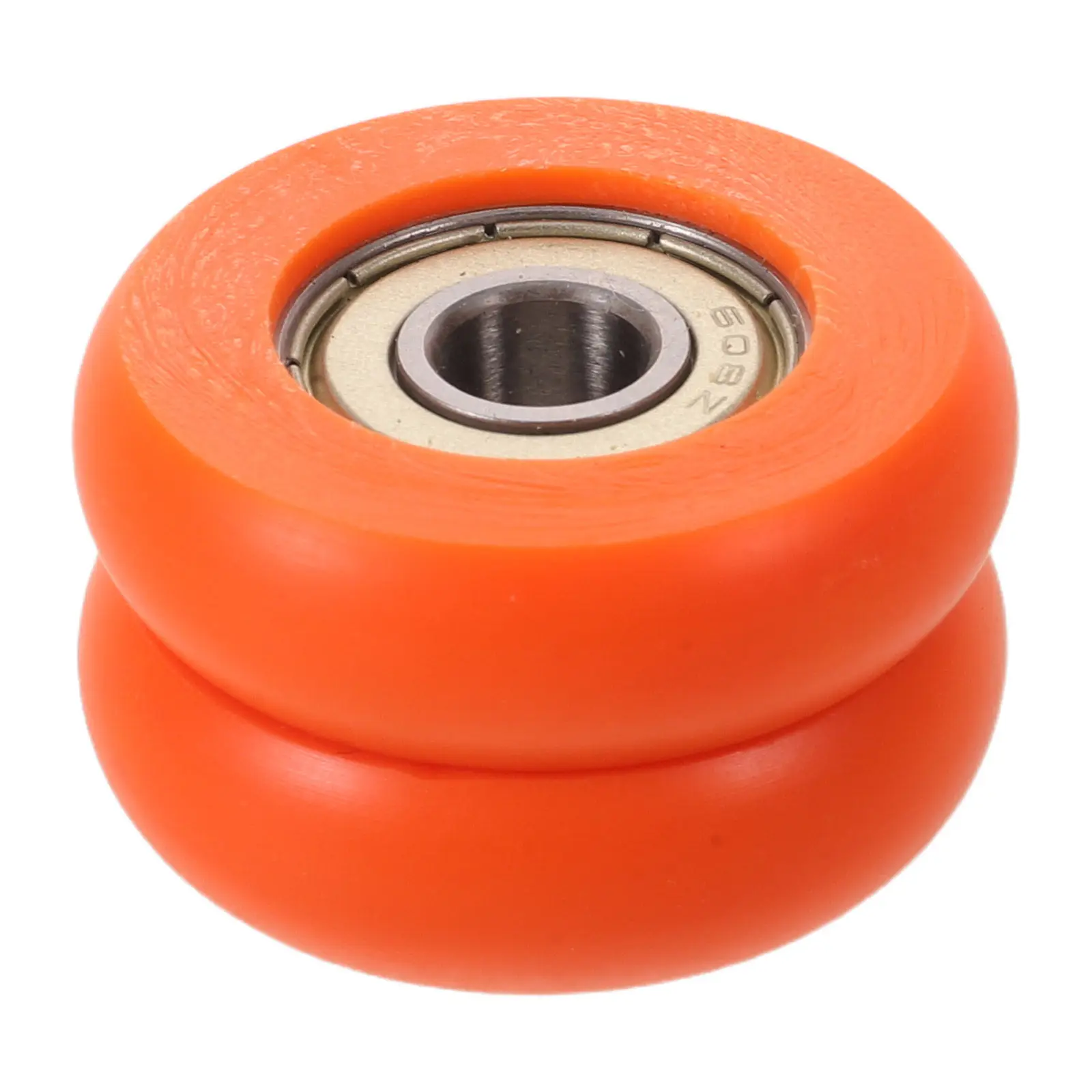 2Pcs Rowing Machine Seat Roller Wheel Replacement Bearing Track Pulley Smooth Glide Indoor Rower Exercise Equipment Parts