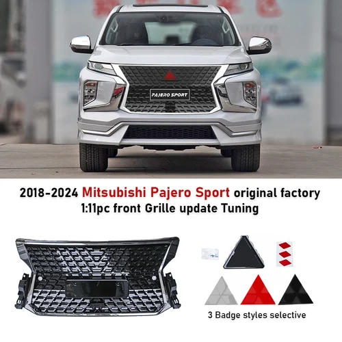 Para Mitsubishi Pajero Sport 2018-2024 Afinación De Parrilla